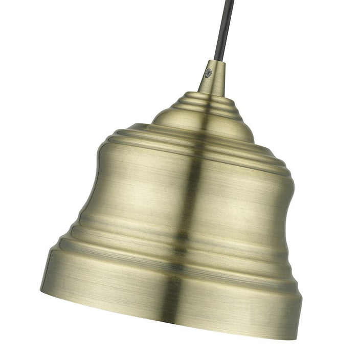 Livex Endicott 1 Light Mini Bell Pendant