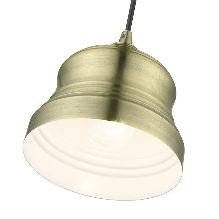 Livex Endicott 1 Light Mini Bell Pendant