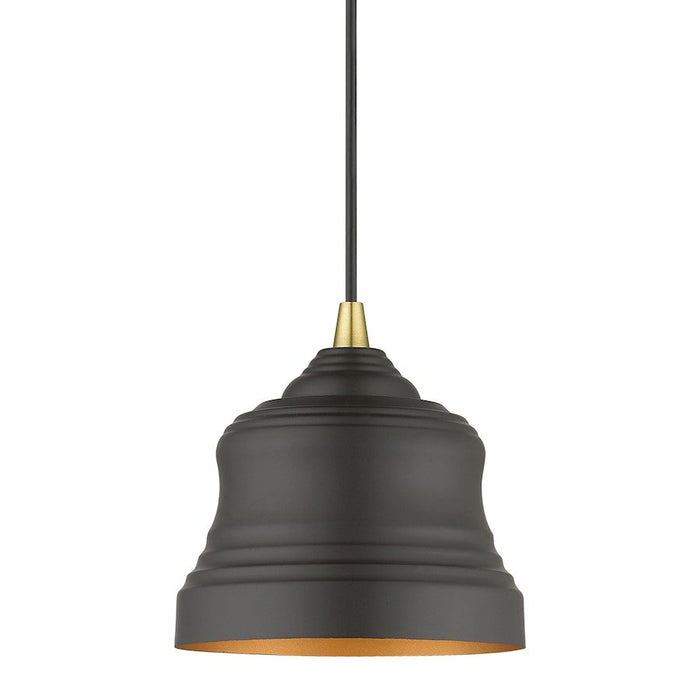 Livex Endicott 1 Light Mini Bell Pendant