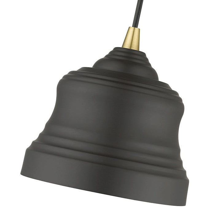 Livex Endicott 1 Light Mini Bell Pendant