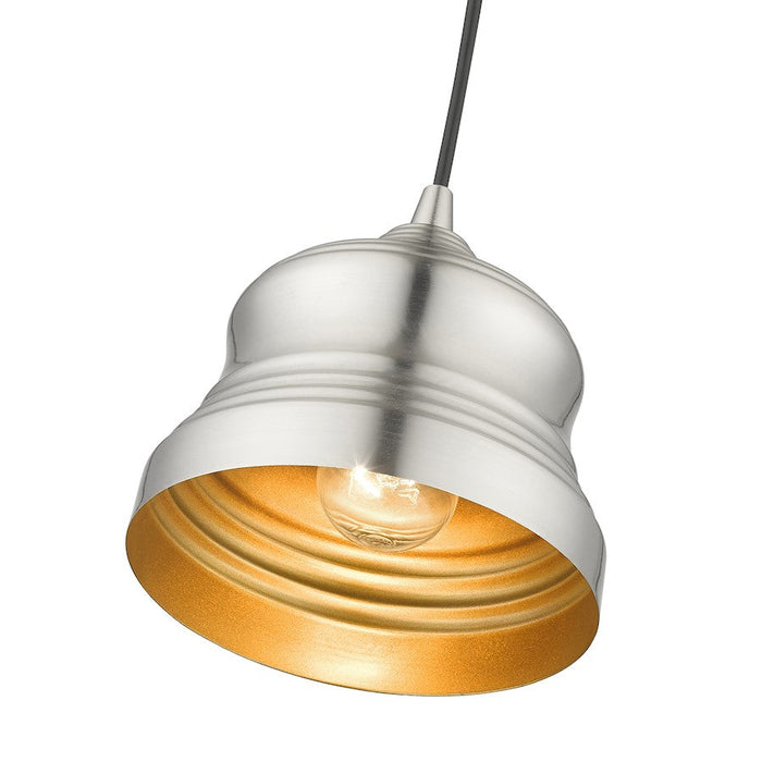 Livex Endicott 1 Light Mini Bell Pendant