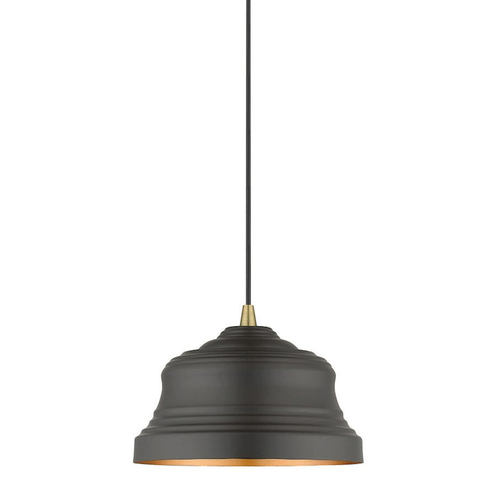 Livex Endicott 1 Light Bell Pendant