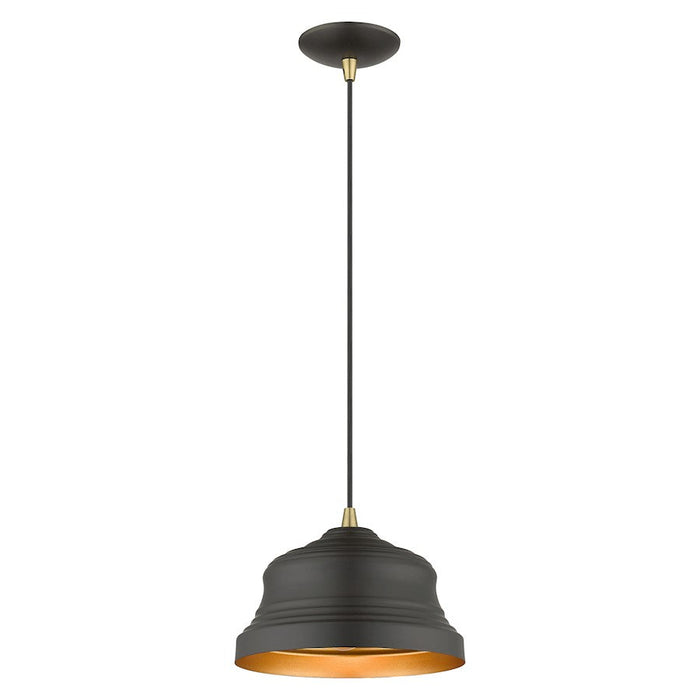 Livex Endicott 1 Light Bell Pendant