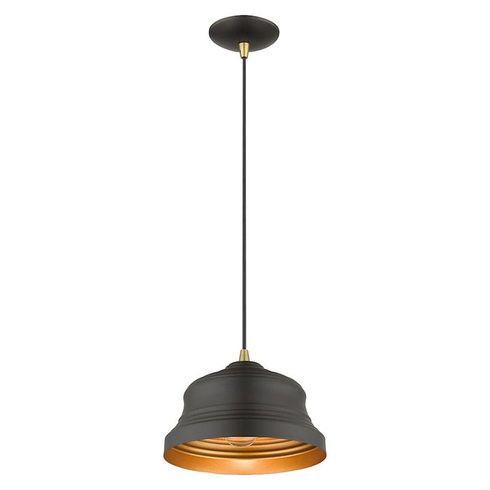 Livex Endicott 1 Light Bell Pendant