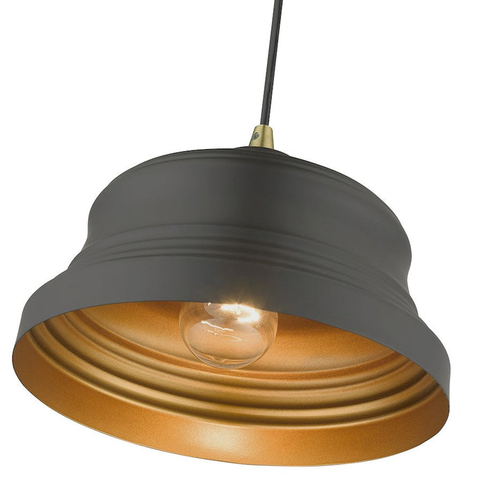 Livex Endicott 1 Light Bell Pendant