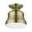 Livex Endicott 1 Lt Petite Bell Semi-Flush Mount