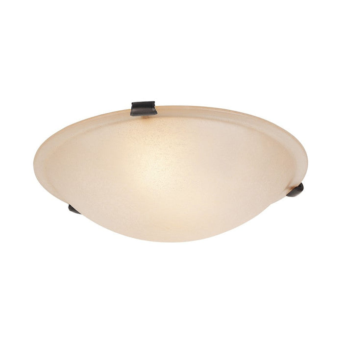 Livex Lighting Oasis Ceiling Mount, Bronze/Honey