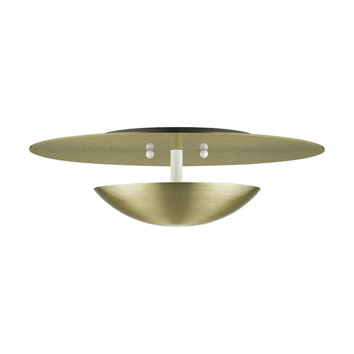 Livex Ventura 2 Light Large Semi-Flush/Wall Sconce