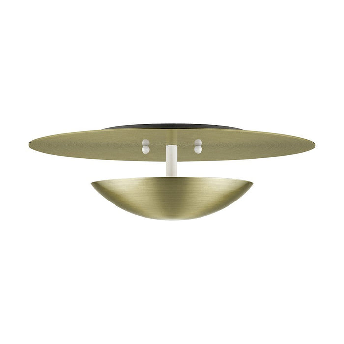 Livex Ventura 2 Light Large Semi-Flush/Wall Sconce