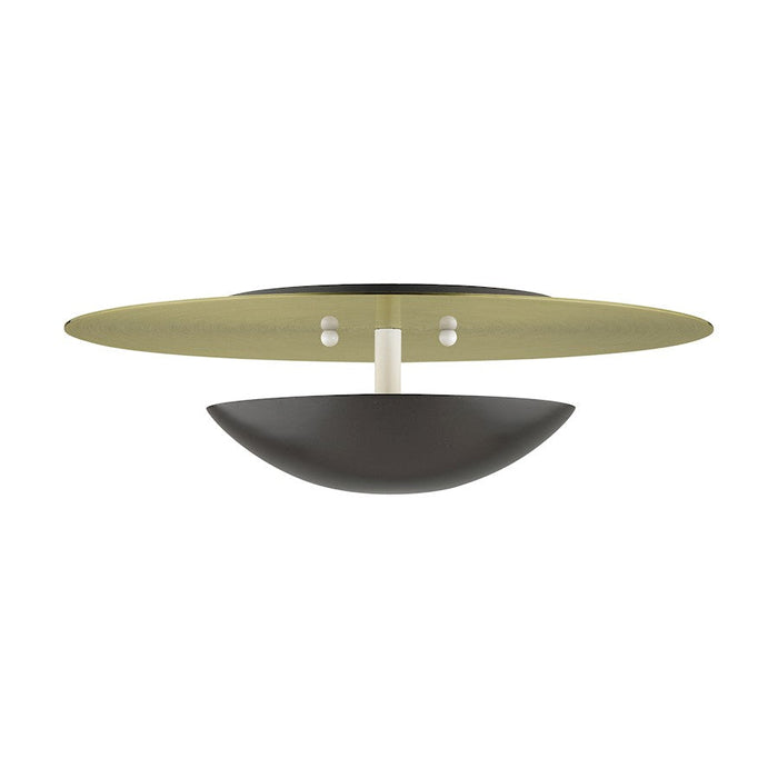 Livex Ventura 2 Light Large Semi-Flush/Wall Sconce