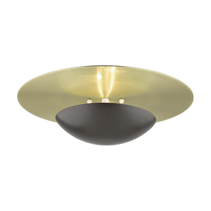 Livex Ventura 2 Light Large Semi-Flush/Wall Sconce