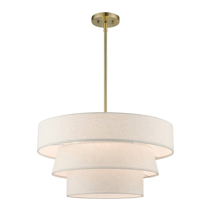 Livex Chandler 4 Light Pendant Chandelier