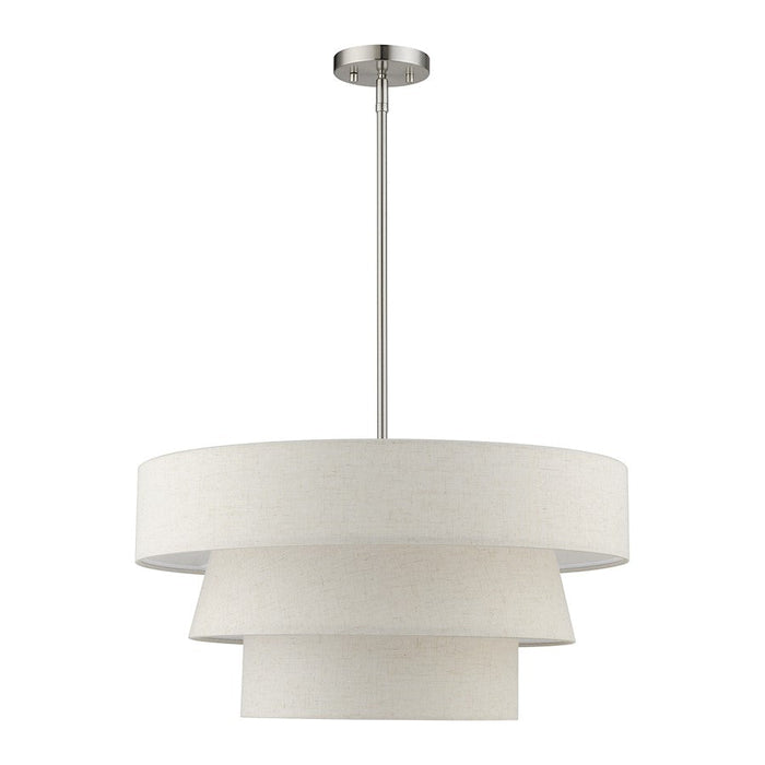 Livex Chandler 4 Light Pendant Chandelier