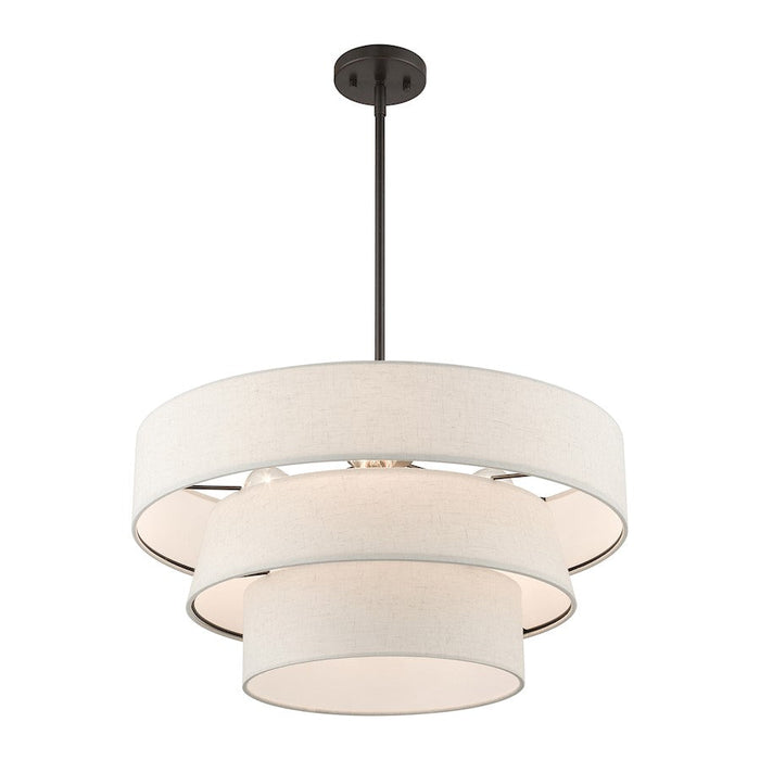 Livex Chandler 4 Light Pendant Chandelier