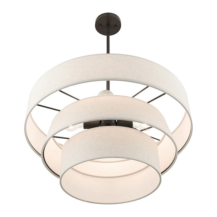 Livex Chandler 4 Light Pendant Chandelier