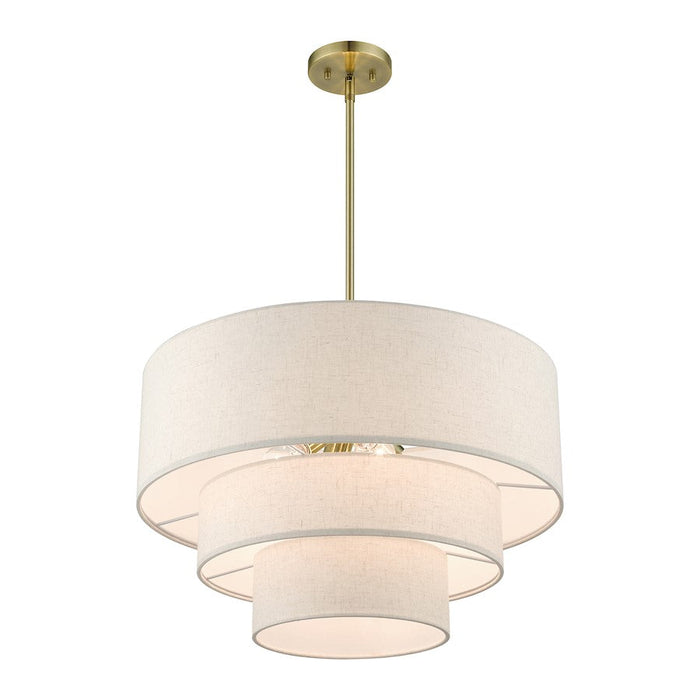 Livex Gladstone 4 Light Pendant Chandelier