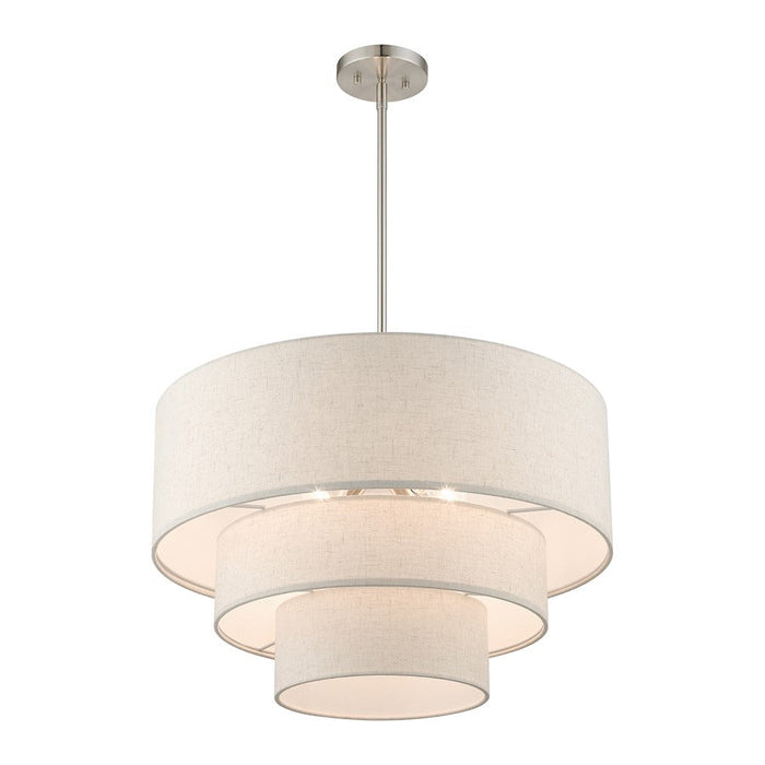 Livex Gladstone 4 Light Pendant Chandelier