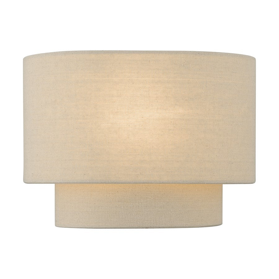 Livex Bellingham 1 Light ADA Sconce, Gold Leaf/Parchment - 58881-48