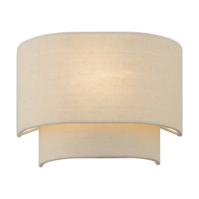 Livex Bellingham ADA Sconce, Gold Leaf/Parchment