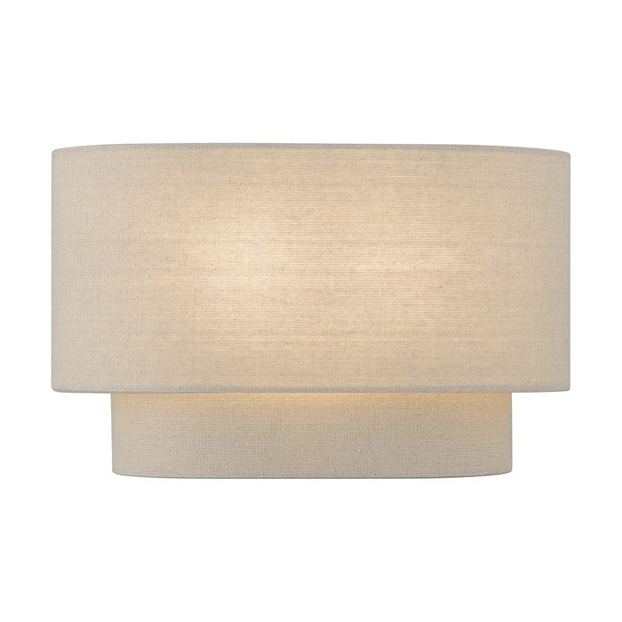 Livex Bellingham 2 Light ADA Sconce, Gold Leaf/Parchment - 58882-48