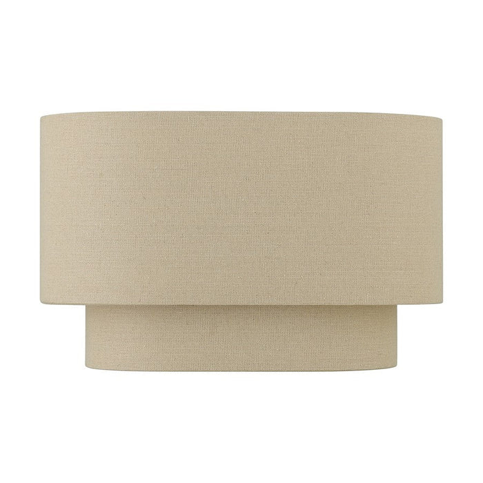 Livex Bellingham ADA Sconce, Gold Leaf/Parchment