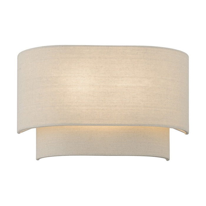 Livex Bellingham ADA Sconce, Gold Leaf/Parchment