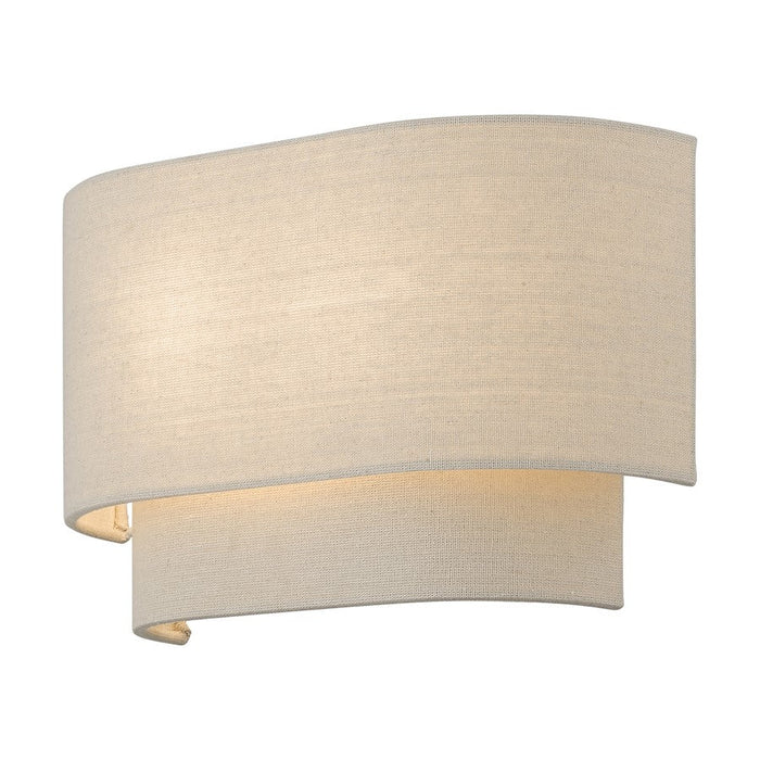 Livex Bellingham ADA Sconce, Gold Leaf/Parchment