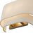 Livex Bellingham ADA Sconce, Gold Leaf/Parchment