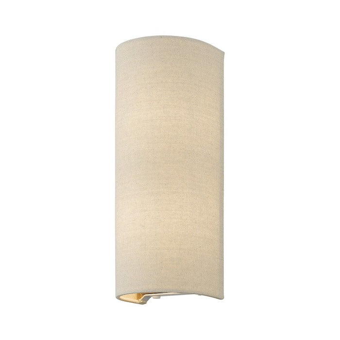 Livex Bellingham 2 Light ADA Candelabra Sconce, Gold Leaf/Parchment