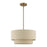 Livex Bellingham Pendant Chandelier, Gold Leaf/Parchment