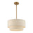 Livex Bellingham Pendant Chandelier, Gold Leaf/Parchment