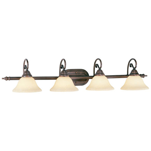 Livex Coronado 4 Light 40" Bath Light, Imperial Bronze - 6124-58