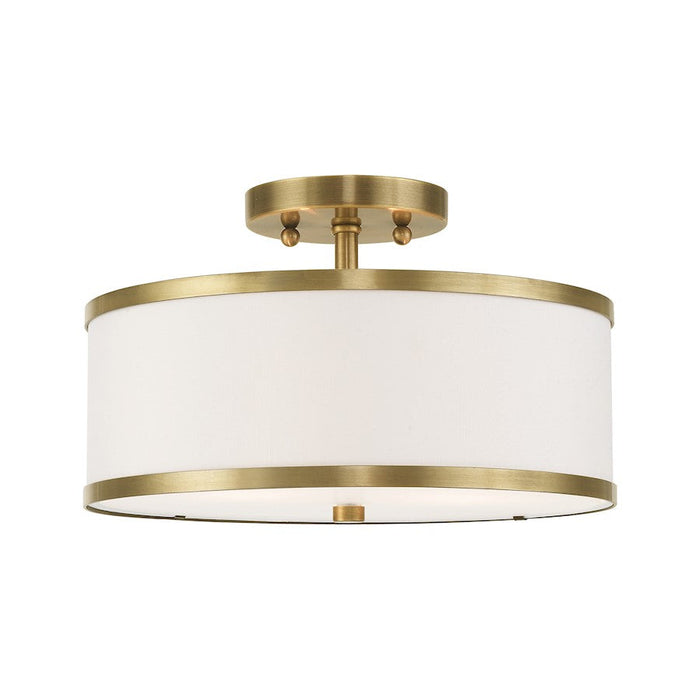 Livex Lighting Park Ridge 2 Light Semi-Flush