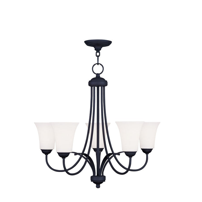 Livex Lighting Ridgedale Chandelier, Black