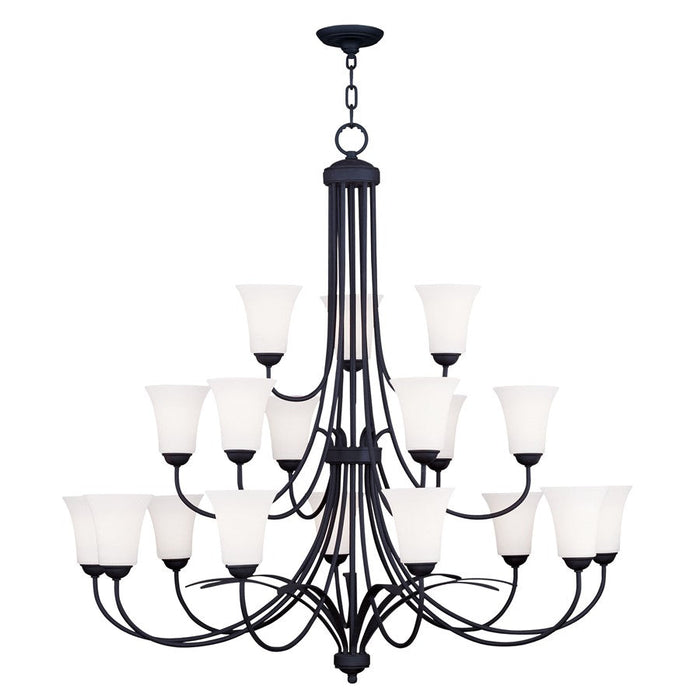 Livex Lighting Ridgedale Chandelier, Black