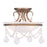 Livex Lighting Chesterfield/Pennington Ceiling Mount, Alabaster