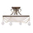 Livex Lighting Chesterfield/Pennington Ceiling Mount, Alabaster