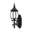 Livex Frontenac 1 Light Uplight Outdoor Wall Lantern, Textured Black - 7520-14