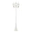 Livex Frontenac 3 Light Outdoor Post Light, Textured White - 7710-13