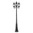 Livex Frontenac 3 Light Outdoor Post Light, Textured Black - 7710-14