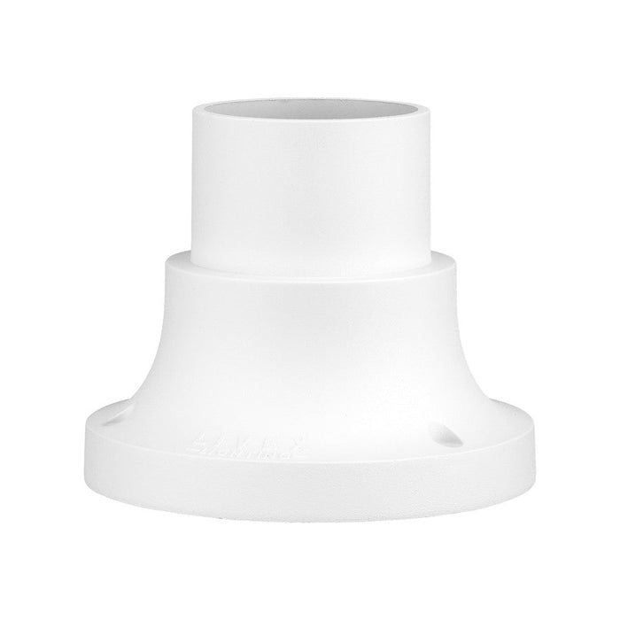 Livex Outdoor Pier Mount Adapter, Textured White - 78212-13