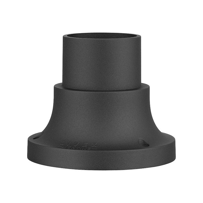 Livex Outdoor Pier Mount Adapter, Textured Black - 78212-14