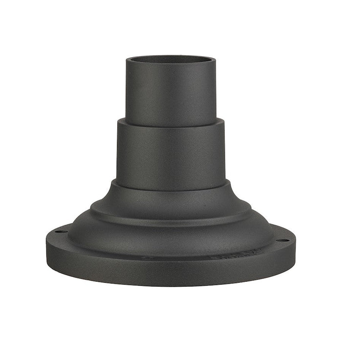 Livex Outdoor 8" Pier Mount Adapter, Textured Black - 78216-14