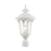 Livex Oxford 1 Light Outdoor Post Top Lantern, Textured White - 7855-13