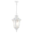 Livex Oxford 3 Light Outdoor Pendant Lantern, Textured White - 7858-13