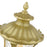 Livex Oxford Outdoor Post Top Lantern, Gold/Clear Water