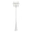 Livex Oxford 3 Light Outdoor Post Light, Textured White - 7866-13