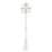 Livex Oxford 4 Light Outdoor Post Light, Textured White - 7869-13