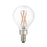 Livex Pack of 10, 4.5W, 3000K, G16.5 Globe Filament LED Bulbs, Clear - 920405X10