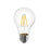 Livex Pack of 10, 2700K, 8W, A19 Pear Filament LED Bulbs, Clear - 926082X10